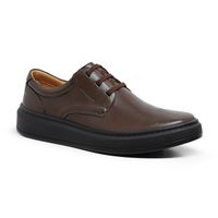 Sapato Casual Comfort Sapatoterapia SPT Couro Café - SAPATOTERAPIA