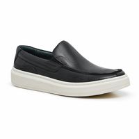 Sapato Casual Comfort Sapatoterapia SPT Couro Pret - SAPATOTERAPIA