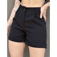 Shorts Alfaiataria Barra Italiana PRETO