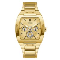 Relógio Guess Cronógrafo Masculino Dourado Quadrado - GW0456... - MICHELETTI JOIAS