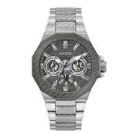 Relógio Guess Masculino Prateado com Mostrador Cinza - GW063... - MICHELETTI JOIAS