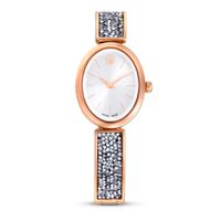 Relógio Swarovski Crystal Rock Oval Rosé Gold - 5656851 - MICHELETTI JOIAS