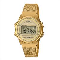 Relógio Casio Vintage Digital Dourado A171WEMG-9ADF - A171WE... - MICHELETTI JOIAS