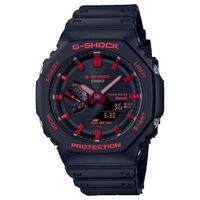 Relógio G-Shock Carbon Core Guard Preto e Vermelho - GA-B21... - MICHELETTI JOIAS