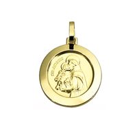 Pingente Medalha Santo Antonio em Ouro 18K - 281/351 - MICHELETTI JOIAS