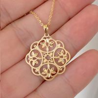 Pingente Mandala de Ouro 18K Modelo 1 - MI25239 - MICHELETTI JOIAS