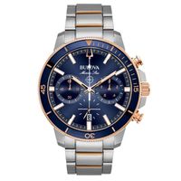 Relógio Bulova Masculino Marine Star Azul - 98B301 - MICHELETTI JOIAS