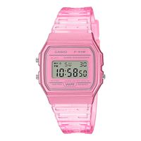 Relógio Casio Vintage Digital Rosa F-91WS-4DF - F-91WS-4DF - MICHELETTI JOIAS