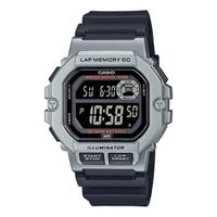Relógio Casio Digital Cinza Pulseira Borracha WS-1400H-1BVDF... - MICHELETTI JOIAS