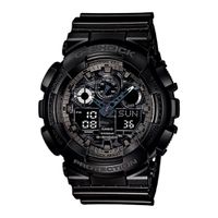 Relógio G-Shock Ana-Digi Linha GA-100CF Preto - GA-100CF-1AD... - MICHELETTI JOIAS