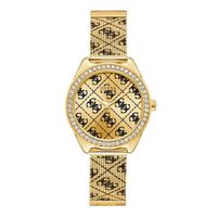 Relógio Guess Aço Dourado Estampado 92760LPGTDA1 - 92760LPGT... - MICHELETTI JOIAS