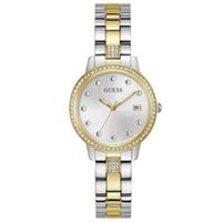 Relógio Guess Feminino Bicolor Com Pedras - GW0725L1 - MICHELETTI JOIAS