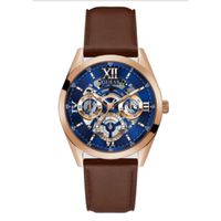 Relógio Guess Masculino Multifunção Pulseira De Couro - GW03... - MICHELETTI JOIAS