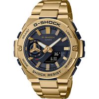 Relógio G-Shock Aço Dourado Com Mostrador Preto - GST-B500GD... - MICHELETTI JOIAS