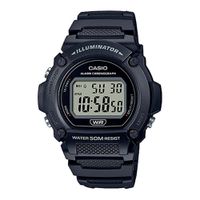 Relógio Casio Illuminator Digital Preto W-219H-1AVDF - W-219... - MICHELETTI JOIAS