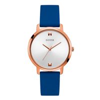 Relógio Guess Aço Analógico Rose Pulseira Azul GW0004L2 - GW... - MICHELETTI JOIAS