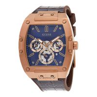 Relógio Guess Aço Analógico Pulseira Marrom GW0202G2 - GW020... - MICHELETTI JOIAS