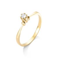 Anel de Ouro 18K/750 Solitario ANO 09 - NATALIA JOIAS