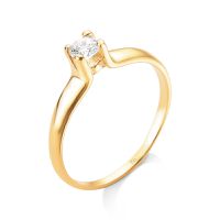 Anel de Ouro 18k/750 Solitario AN69 - NATALIA JOIAS