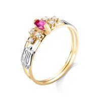 Anel de Formatura em Ouro 18k/750 com Zirconia ANF... - NATALIA JOIAS