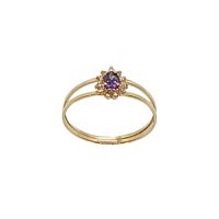 Anel de Formatura em Ouro 18k/750 com Zirconia ANF... - NATALIA JOIAS
