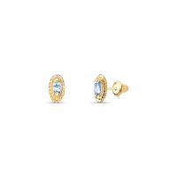 Brinco de Ouro Infantil 18k/750 BRI50 - NATALIA JOIAS