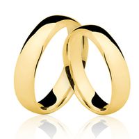 Alianças de Ouro 18k/750 AL24 - NATALIA JOIAS