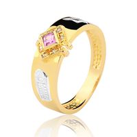 Anel de Formatura em Ouro 18k/750 com Zirconia ANF... - NATALIA JOIAS