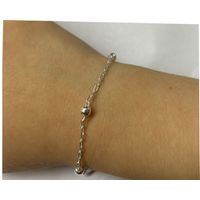 Pulseira de Prata 925 Infantil PL02 - NATALIA JOIAS