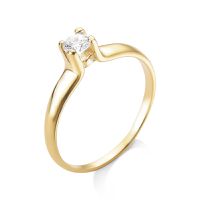 Anel de Ouro 12k/500 Solitario ANS 03 - NATALIA JOIAS