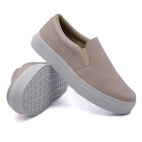 Slip On Liso Rosê DKShoes - Kátia Cintra