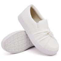 Slip On Nó Branco DKShoes - Kátia Cintra