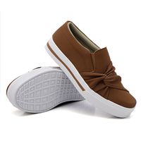 Slip On Nó Lateral Listra Caramelo DKShoes - Kátia Cintra
