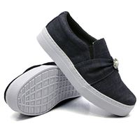 Slip On Pérola Jeans DKShoes - Kátia Cintra