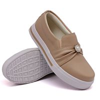 Slip On Pérola Rosê DKShoes - Kátia Cintra