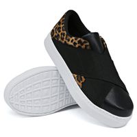Slip On Pietra Elástico Onça DKShoes - Kátia Cintra