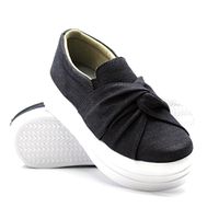 Slip On Nó Sola Alta Jeans DKShoes - Kátia Cintra