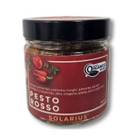 PESTO ROSSO - SOLARIUS - 190G. - PD_M033 - TERRUÁ ORGÂNICOS