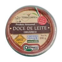 DOCE DE LEITE ORGÂNICO - TERRA LIMPIDA - 200G - PD... - TERRUÁ ORGÂNICOS