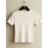 Camiseta Drazo Floor Texturizada Vertical Off White 221010