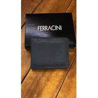 Carteira em Couro Ferracini Marinho CF401