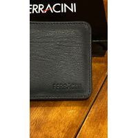 Carteira em Couro Ferracini Marinho CF401