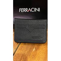 Porta Cartões em Couro Ferracini Preto CF366