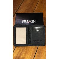 Porta Cartões em Couro Ferracini Preto CF366