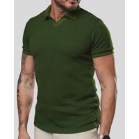 Camisa Gola Polo Cubana Oxing Verde 241024