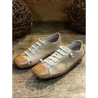 Tênis Feminino Teselli Jade 01 Bege/Whisky