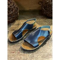 Sandália Feminina Teselli Maya 88 Azul Petroleo
