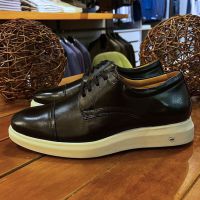 Sapato Derby Teselli Rayca Pelica Preto Air 90752