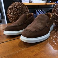 Loafer Teselli Mérida Camurça Marrom Air 91601