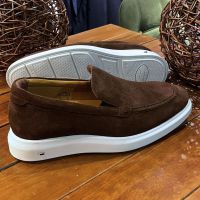 Loafer Teselli Mérida Camurça Marrom Air 91601